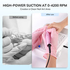 Pure™ Lite Nail Dust Collector - White