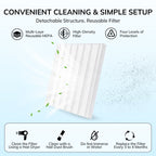 Pure™ Lite Nail Dust Collector - White