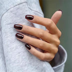 24p/set Long French Full Coverage Acrylic Press on Nails