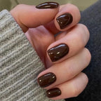 24p/set Long French Full Coverage Acrylic Press on Nails