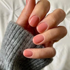 Sexy Red Short False Nails 24Pcs/Box