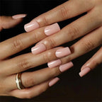 24p/set Long French Full Coverage Acrylic Press on Nails
