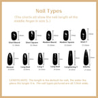 Aurora Handmade Press On Nails