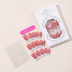 Chic Bows Tie Adorned Press On Nails