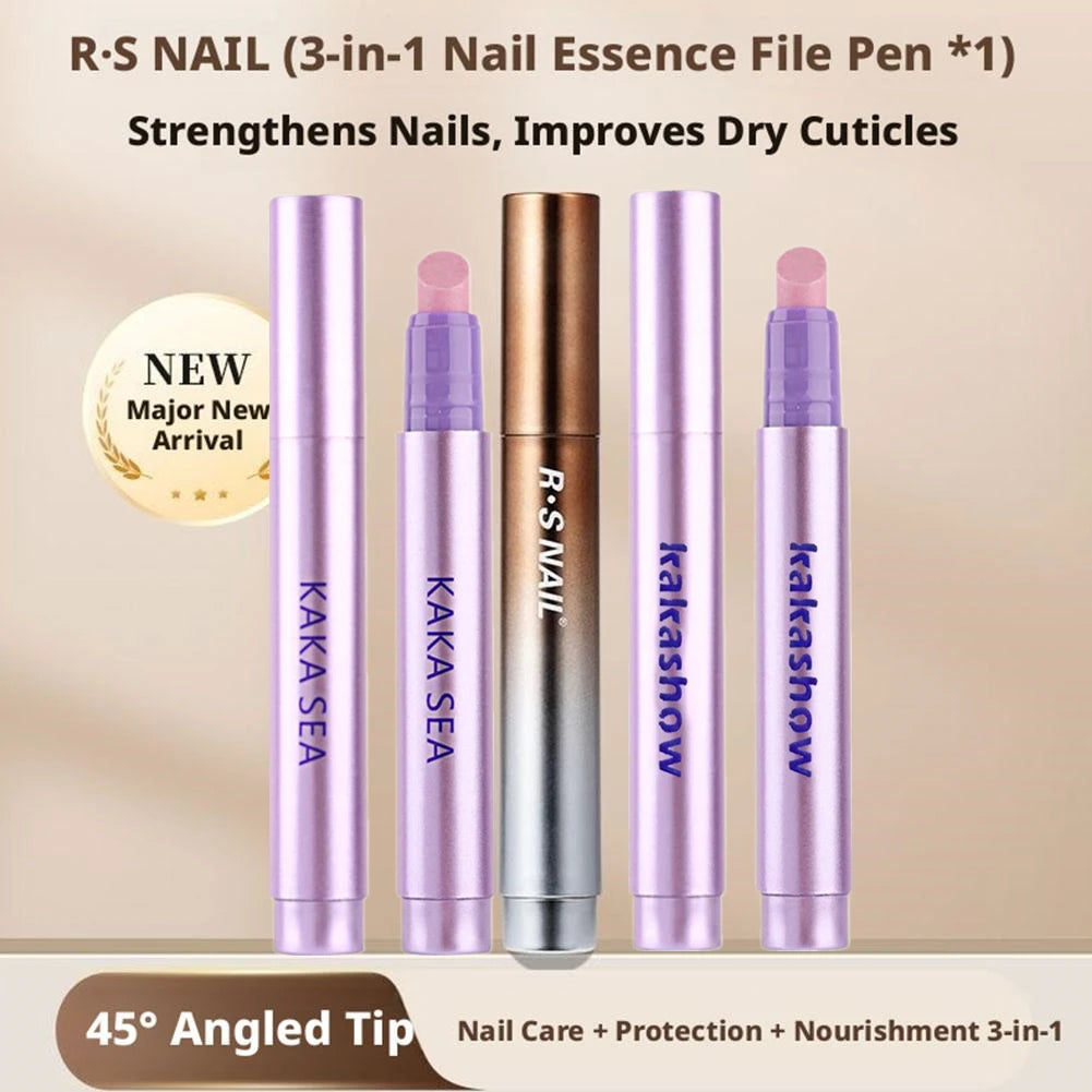 Nails 3-in-1 Cuticle Oil Pen with Ceramic Nail Pusher