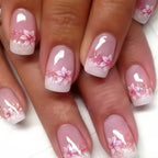 nude pink colors with flowers