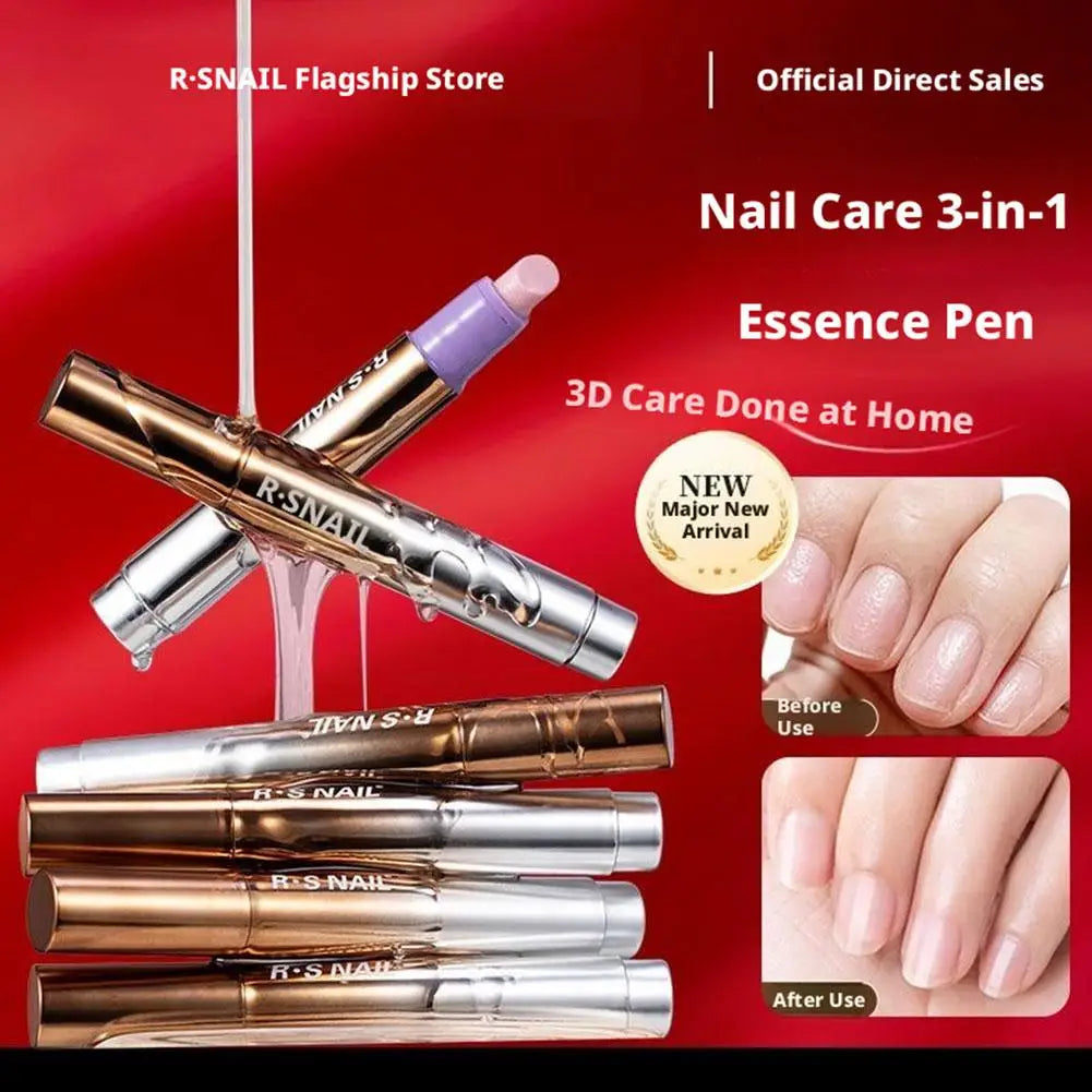 Nails 3-in-1 Cuticle Oil Pen with Ceramic Nail Pusher
